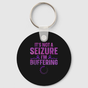 Elepsy Art For Men Women Suprt Elepsy Awareness Mo Keychain