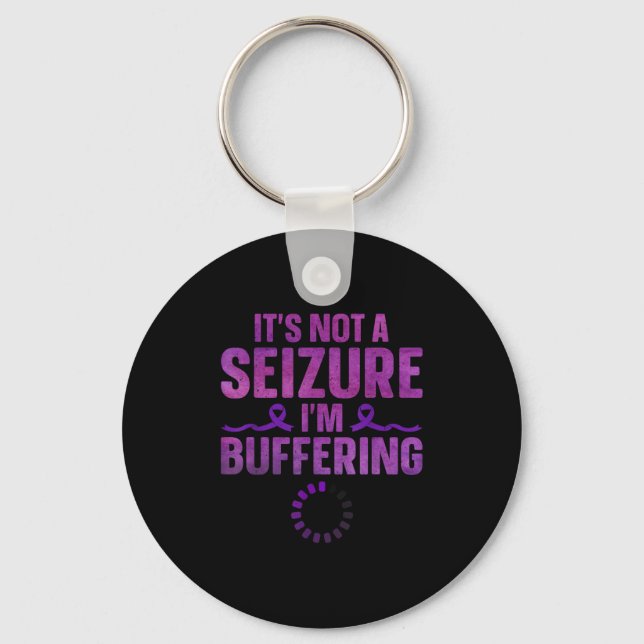 Elepsy Art For Men Women Suprt Elepsy Awareness Mo Keychain (Front)