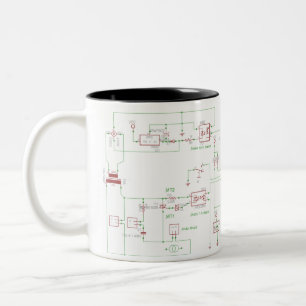 Eletronics Two-Tone Coffee Mug