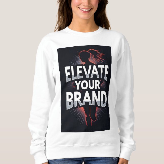 Elevate Your Brand With Dynamic Fitness Sweatshirt (Front)