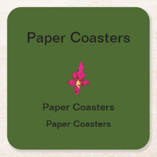 Elevate Your Brand with High-Quality Paper Coaster