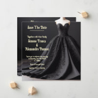 Elevate Your Bridal Theme with Black Bold Elegance