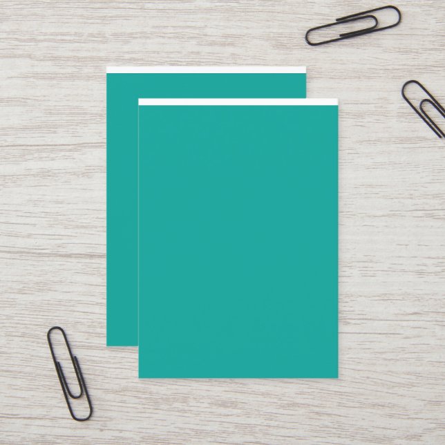 Elevate Your Design with a Green Background  Business Card (Front/Back In Situ)
