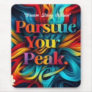 “Elevate Your Goals” Mouse Pad