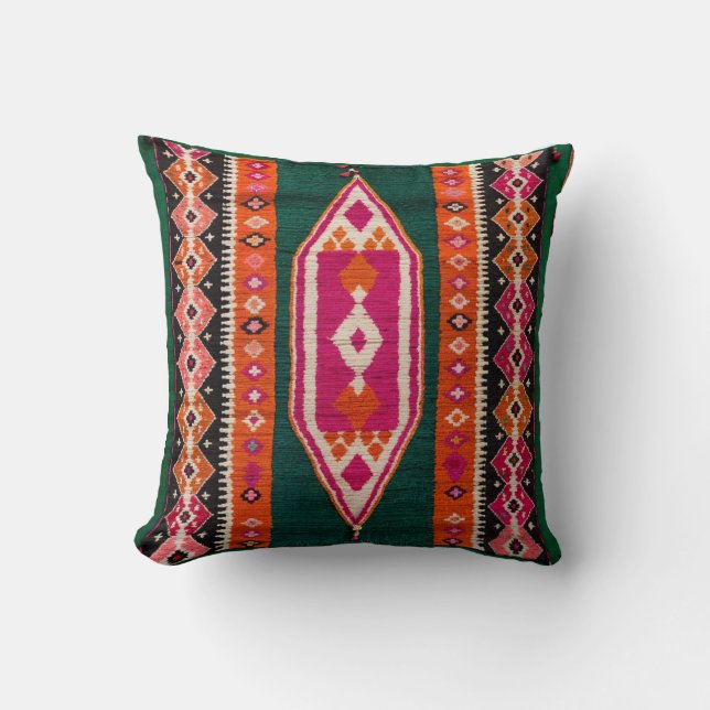 Elevate Your Interior with Authentic Kilim Pillows (Front)