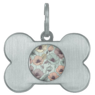 Elevate your space with the allure of darker paste pet ID tag