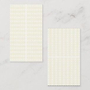 Elevate Your Space with White and Gold Geometric Calling Card