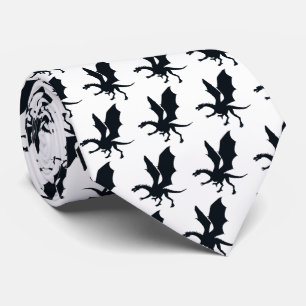 Elevate Your Style with Dragon Elegance  Tie