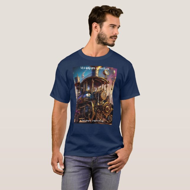 Elevate Your Style with Steqmpunk T-Shirt (Front Full)