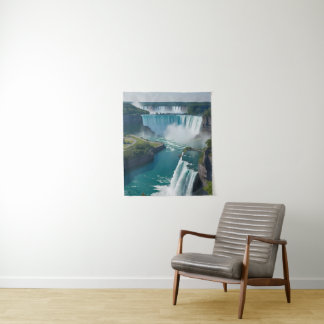 "Elevate Your Walls with Niagara’s Beauty" Tapestry