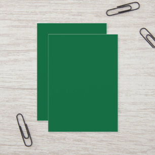 Elevate your Web Design with a Green Background Business Card