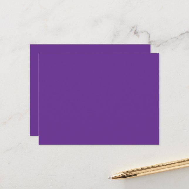 Elevate Your Website Design with a Stunning Purple Postcard (Front/Back In Situ)