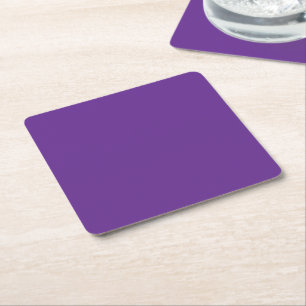 Elevate Your Website Design with a Stunning Purple Square Paper Coaster