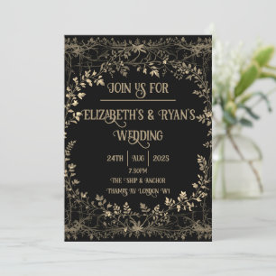 Elevate your wedding with our exquisite invitation