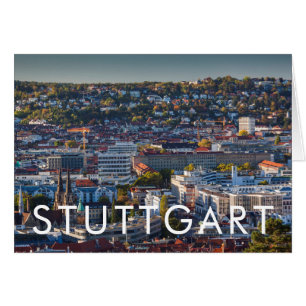 Elevated City View of Stuttgart