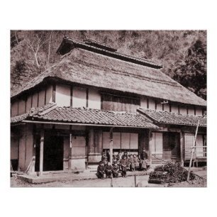 Elevated Roof Farmhouse of Mimasaka Poster