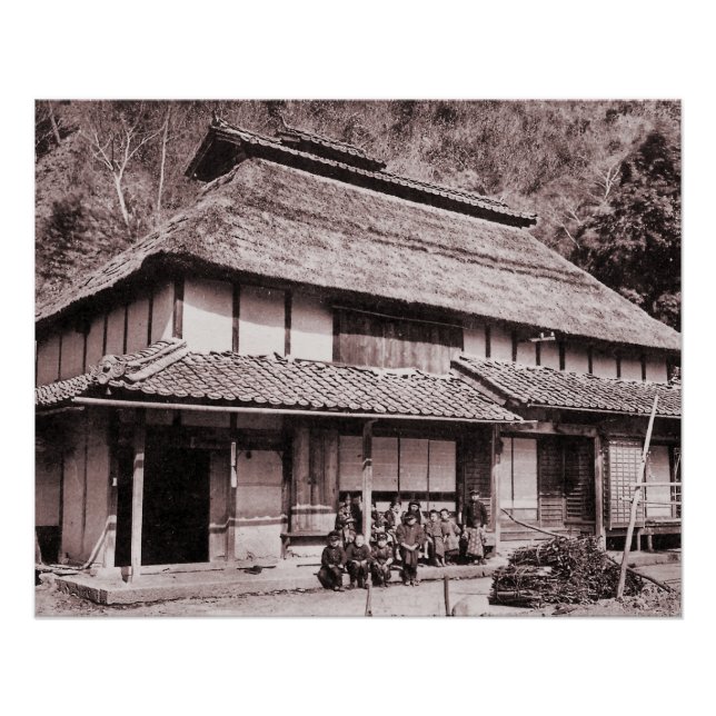 Elevated Roof Farmhouse of Mimasaka Poster (Front)