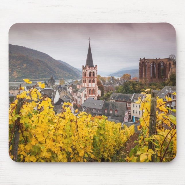 Elevated Town View | Germany Mouse Pad (Front)