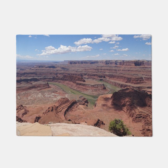 Elevated view of the Colorado River, Utah Doormat (Front)