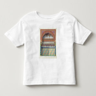 Elevation of an alcove in the Pateo del Agua, Alha Toddler T-shirt