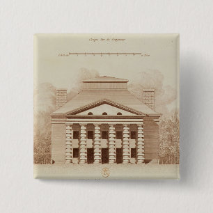 Elevation of house of director of the salt 2 inch square button