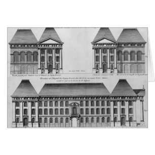 Elevation of the Hopital des Enfants Trouves