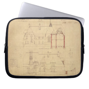 Elevations for The Red House, Bexley Heath (pen an Laptop Sleeve
