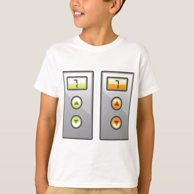 Elevator Buttons T-Shirt (Front)