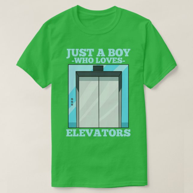 Elevator Elevator Mechanic T-Shirt (Design Front)