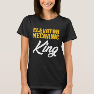 Elevator Mechanic Maintenance Hiring Technician T-Shirt