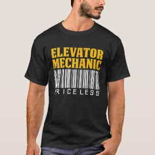 Elevator Mechanic Maintenance Money Technician T-Shirt