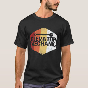 Elevator Mechanic Maintenance Studies Technician T-Shirt