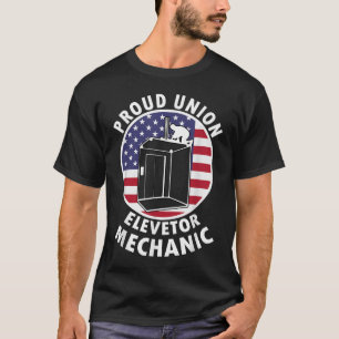 Elevator Union Tshirt for Labour Mechanic