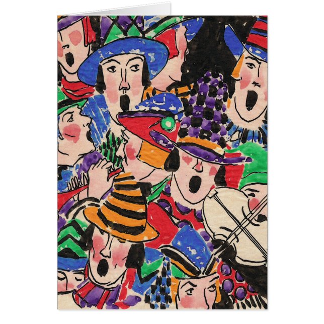 Eleven Heads a-Caroling (Front)