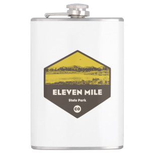 Eleven Mile State Park, Colorado Hip Flask