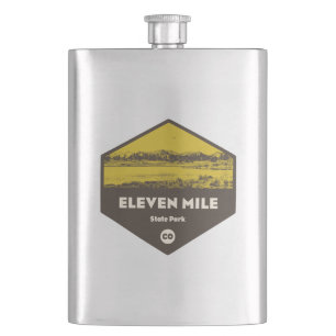 Eleven Mile State Park, Colorado Hip Flask