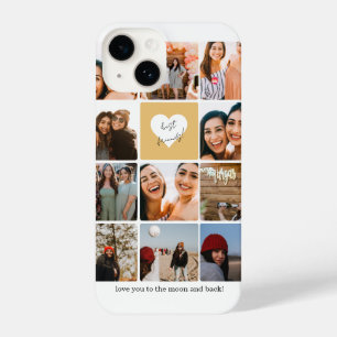 Eleven Photo Collage Best Friend Happy Birthday iPhone 14 Case