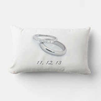 Eleven, Twelve, Thirteen Save the Date Lumbar Pillow