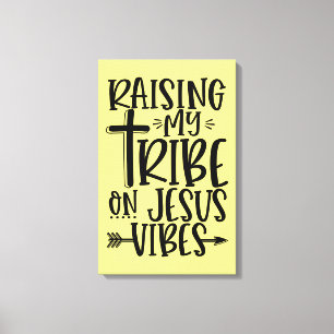 Élever ma tribu sur la toile de Jésus Imprimer