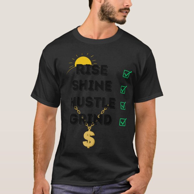 ÉLEVEZ...BRILLER...POIGNER...ET T-SHIRT DES HOMMES (Devant)