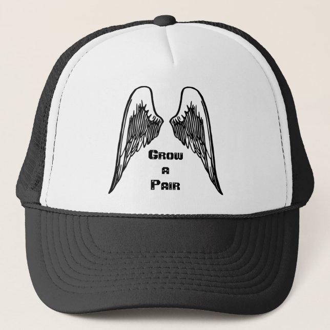 Élevez le casquette d'ailes (Devant)