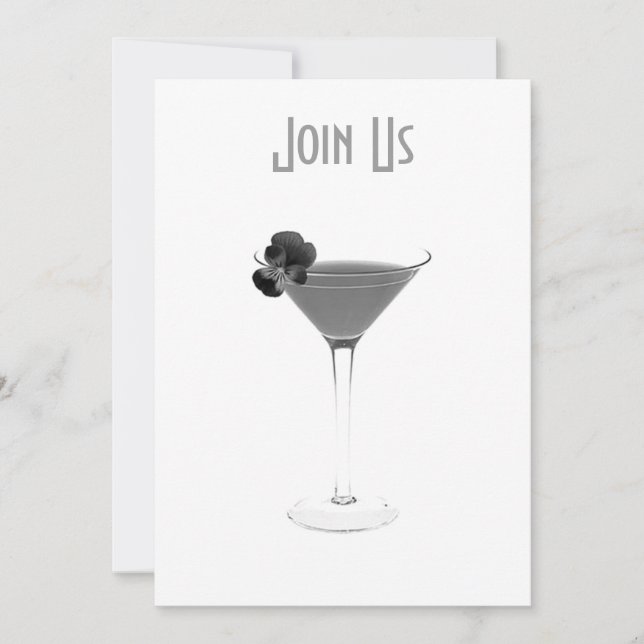 ÉLEVEZ UN VERRE DE CHEER TOUTE INVITATION ÉVÉNEMEN (Devant)