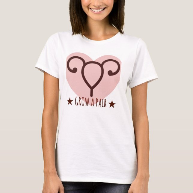 Élevez une paire - T-shirt d'ovaires (Devant)