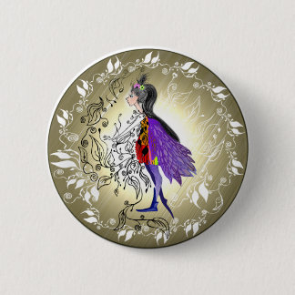 Elf 2 Inch Round Button