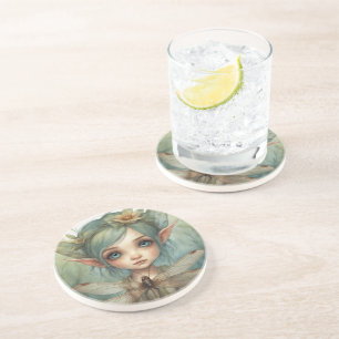 Elf and Dragonfly 6 Coaster