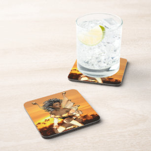 Elf at Dusk Drink Coasters