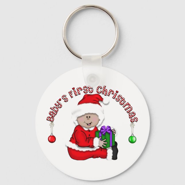 Elf Baby - Latino Tshirts and Gifts Keychain (Front)