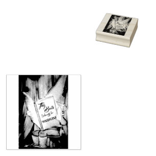 Elf Bookworm Book Ownership Stamp