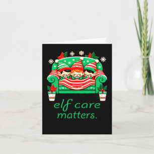 Elf Care S Sticker Card