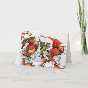 Elf Christmas Card